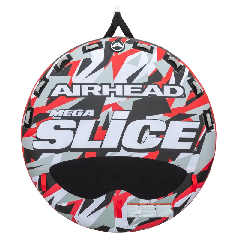 Mega Slice Towable Tube – 1–4 Rider Inflatable Boating Fun