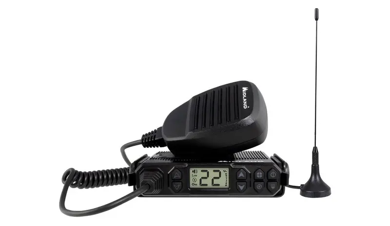 Midland GMRS Handheld Radio – 5-Watt with Weather Alerts and Magnetic Antenna