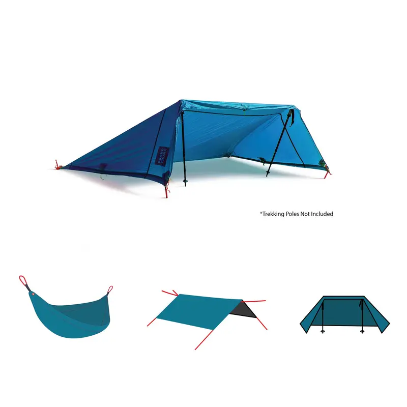 Moab All-in-One Hammock Shelter System with Integrated Bug Net