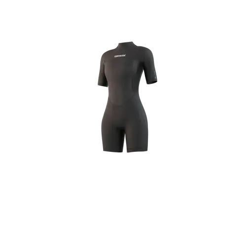 Myst Brand 3/2mm Shorty Wetsuit – Back-Zip Spring Suit for Warm Water