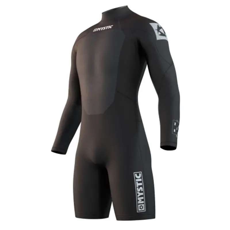 Mystic Star 3/2mm Back-Zip Shorty – Black
