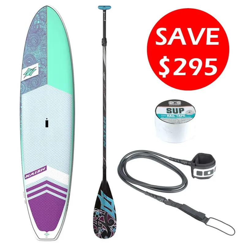 Naish Quest Alana 9’8″ All-Around Stand-Up Paddleboard Package