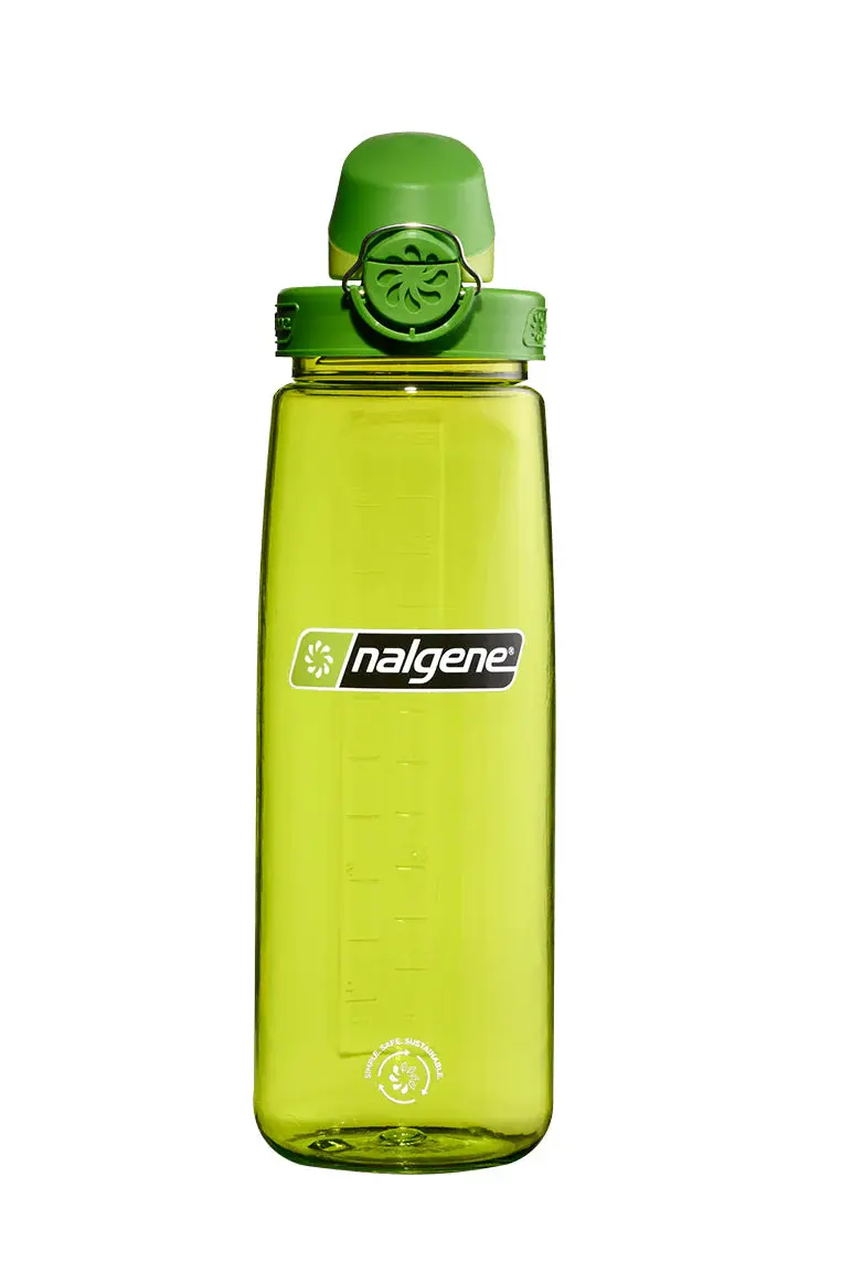 Nalgene 24 oz On-The-Fly Leak-Proof Flip Cap Water Bottle