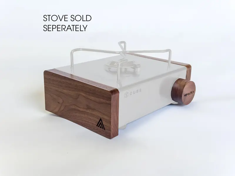 NAMU Walnut Panel Kit for Kovea CUBE Stove – Premium Finish