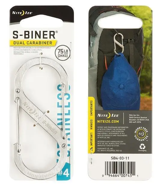 Nite Ize S-Biner Dual Stainless Steel Carabiner #4