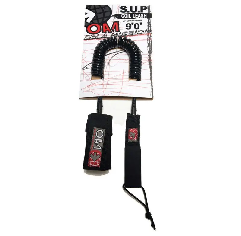OAM Coiled SUP Leash for Safety and Mobility