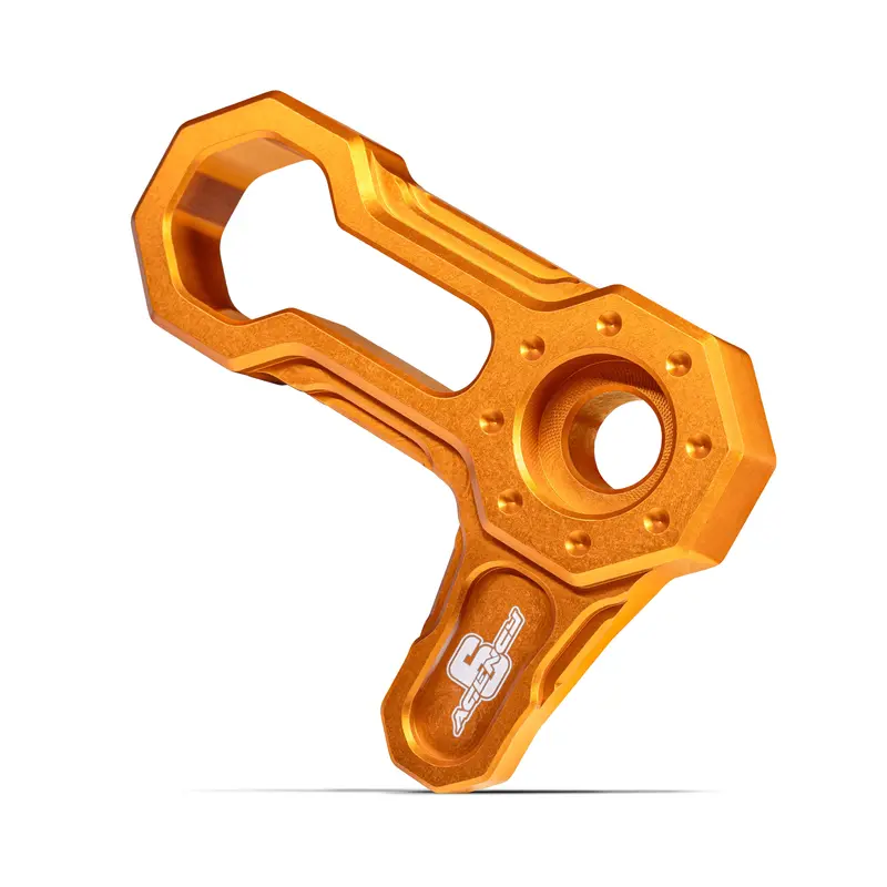 Orange L-Shaped Roof Rack Locks for Jeep JK (4-Pack)
