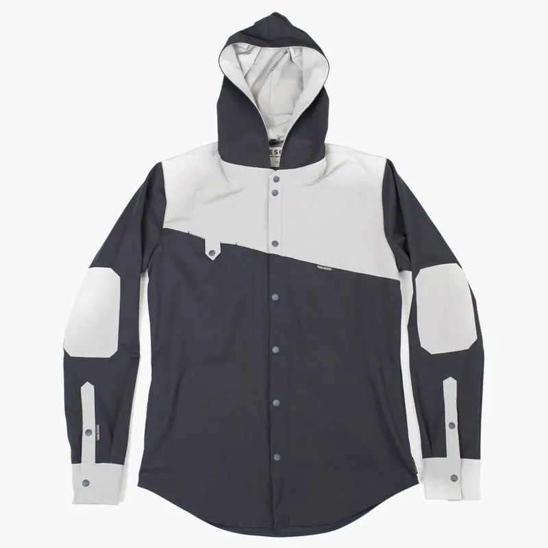 Osma Pirate Black Shirt-Jacket Hybrid