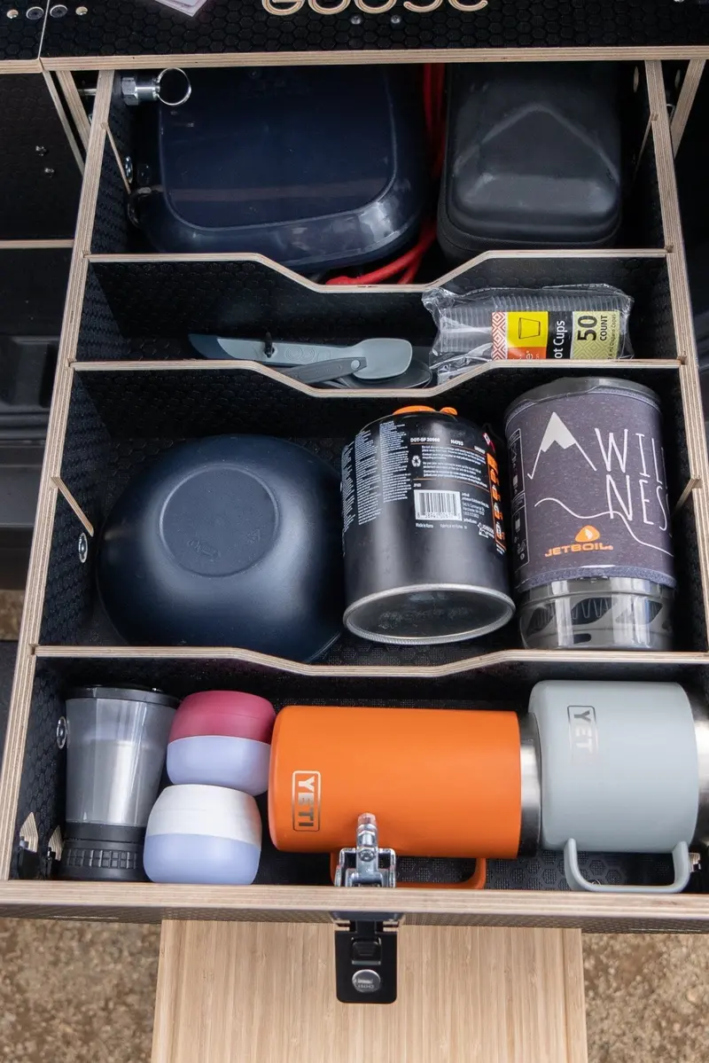 Park Series Drawer Module with Adjustable Dividers