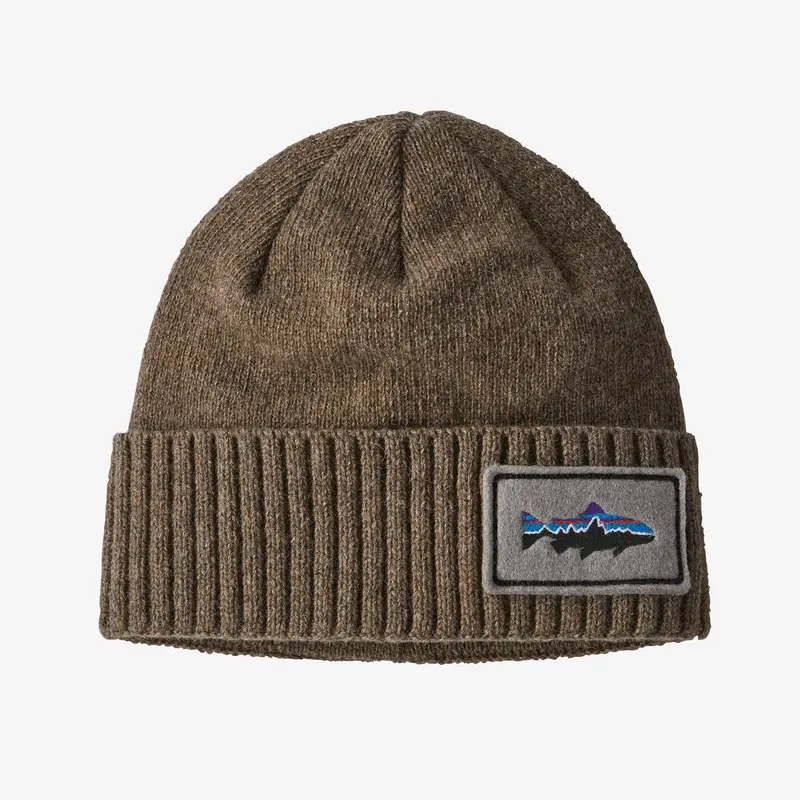 Patagonia Brodeo Rib-Knit Wool Beanie