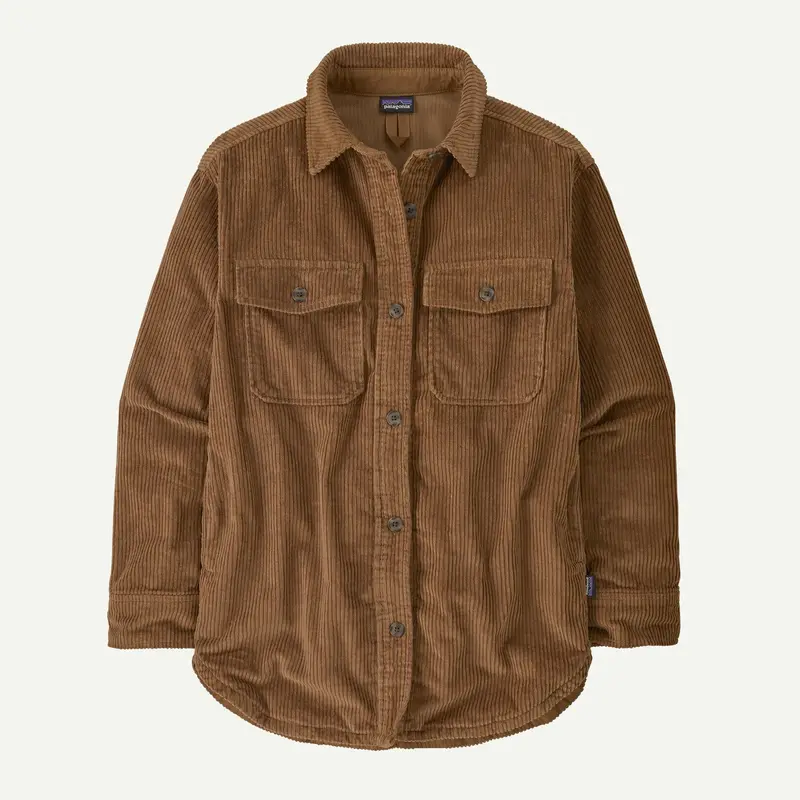 Patagonia Women’s Corduroy Overshirt – Textured Midweight Layering Jacket