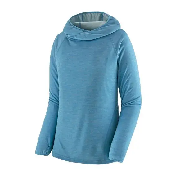 Patagonia Women’s Sunshade Tech Hoodie in Blue, Large