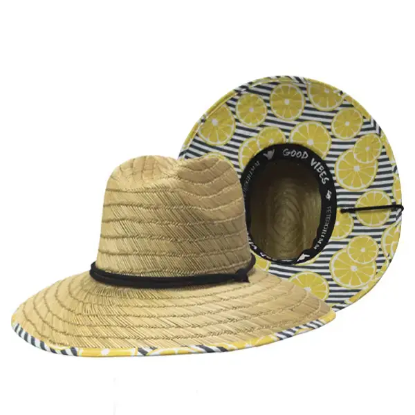 PBG ASI Straw Hat – Lemonade Colorway