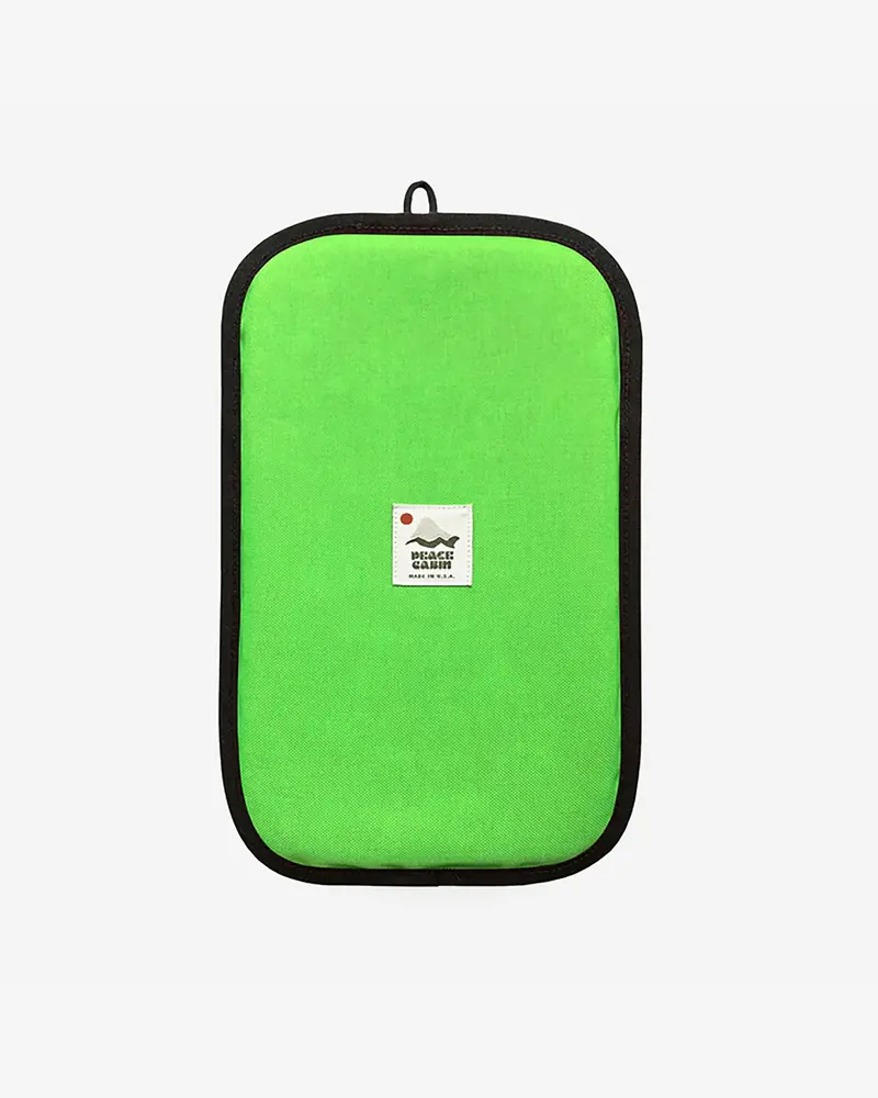 Peace Cabin Neon Green & Pine Utility Sit/Kneel Pad