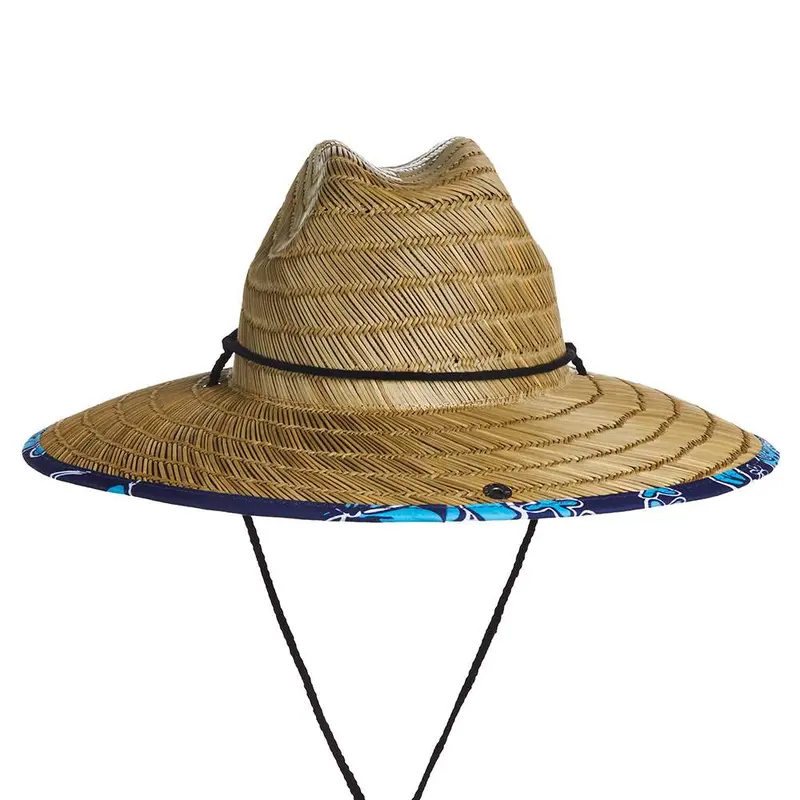 PGB Makaha Woven Straw Sun Hat – Beach & Travel Accessory