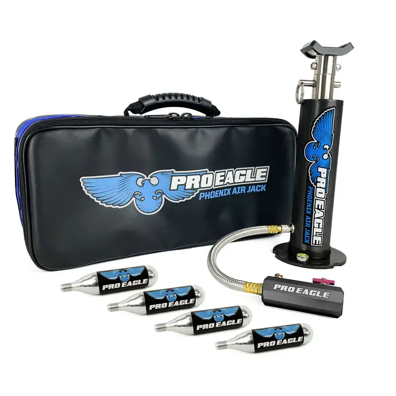 Phoenix CO2-Powered Air Jack for Off-Road Vehicles