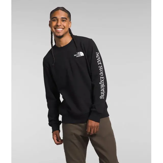 Places We Love Crewneck Sweater for Men – Heritage-Inspired Casual Knit