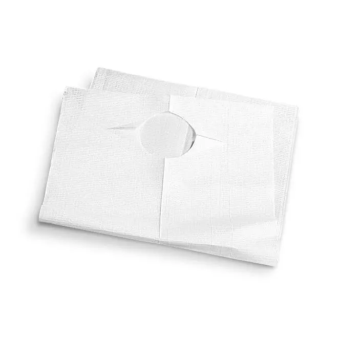Polyethylene Slip-On Adult Bib – 19″ x 35″, 150-Count Case