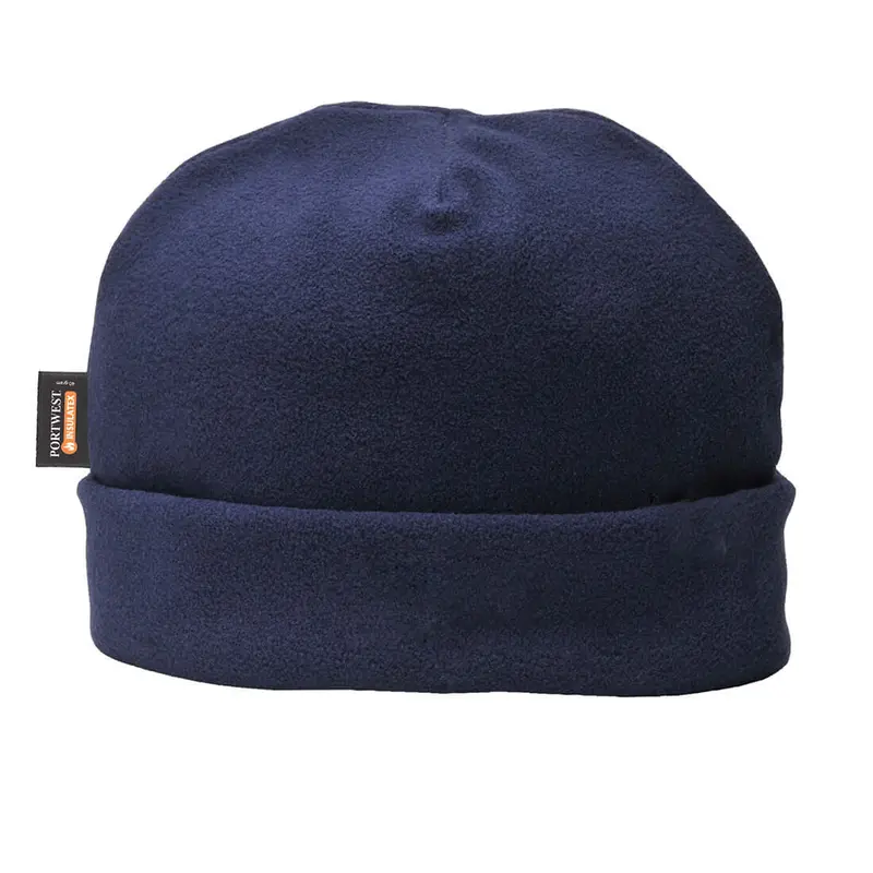 Portwest Insulatex Fleece-Lined Thermal Beanie – Navy Winter Work Hat