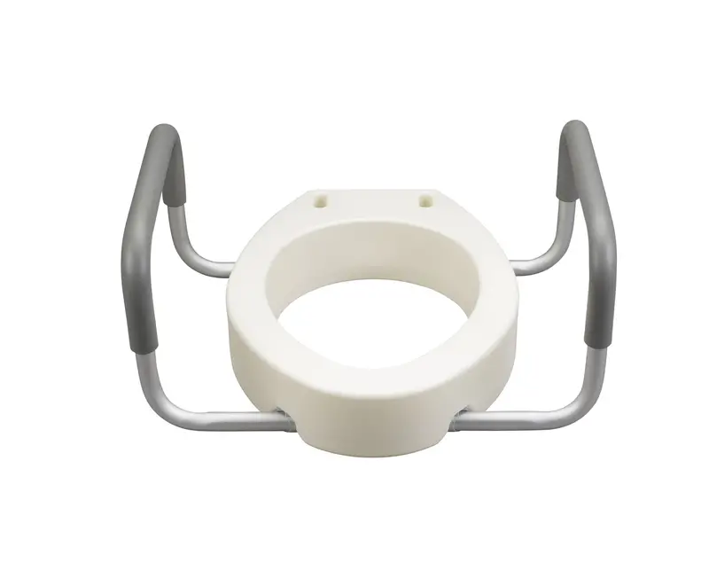 Premium Elongated Seat Riser – Removable Armrests Included