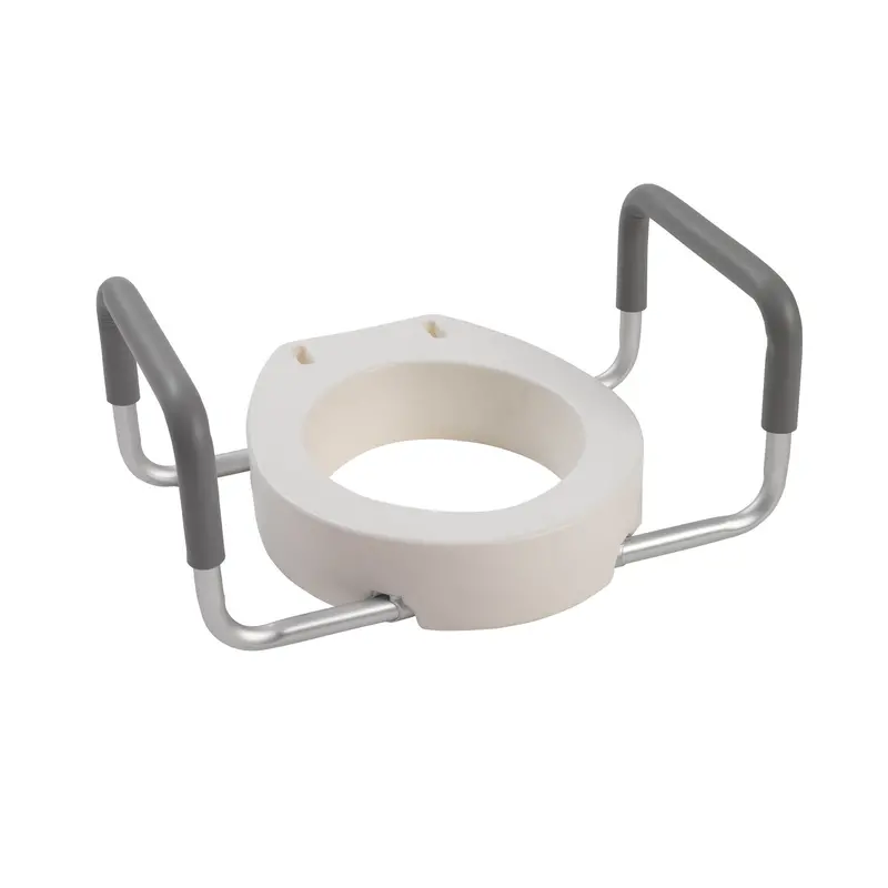 Premium Height-Adjustable Seat Riser – Standard Depth with Removable Armrests
