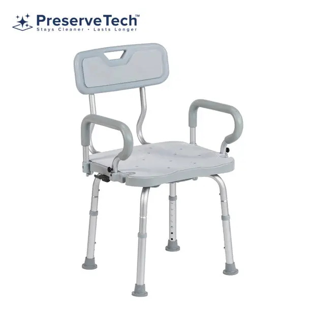 PreserveTech 360° Rotating Bath Seat for Safe Showering