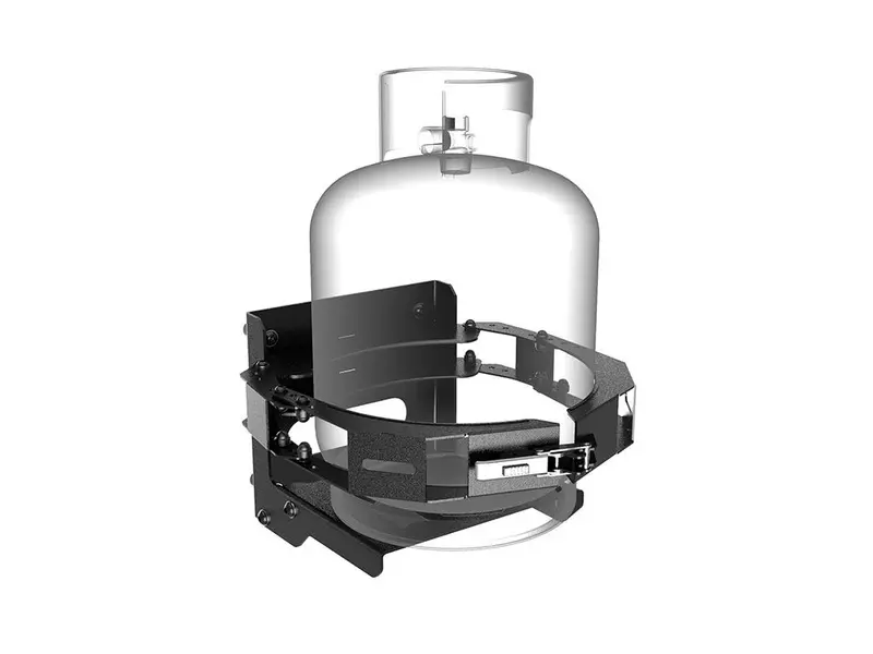 Propane Tank Holder with Side-Mount Bracket
