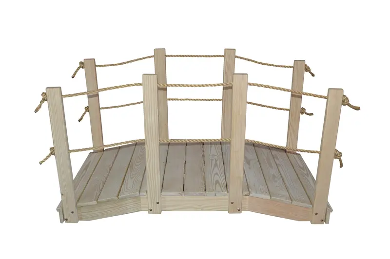 PT Rope Bridge – Versatile 4 ft to 12 ft Landscape Feature