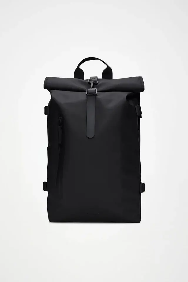 Rains Large Rolltop Rucksack – Waterproof Backpack with Roll Closure