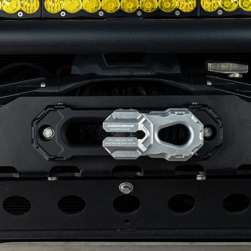 RAW Billet Winch Shackle – Heavy-Duty Aluminum