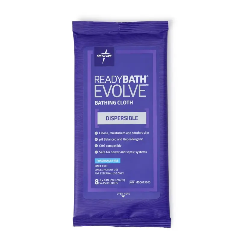 ReadyBath Evolve Disposable Bathing Cloths – Pack of 30