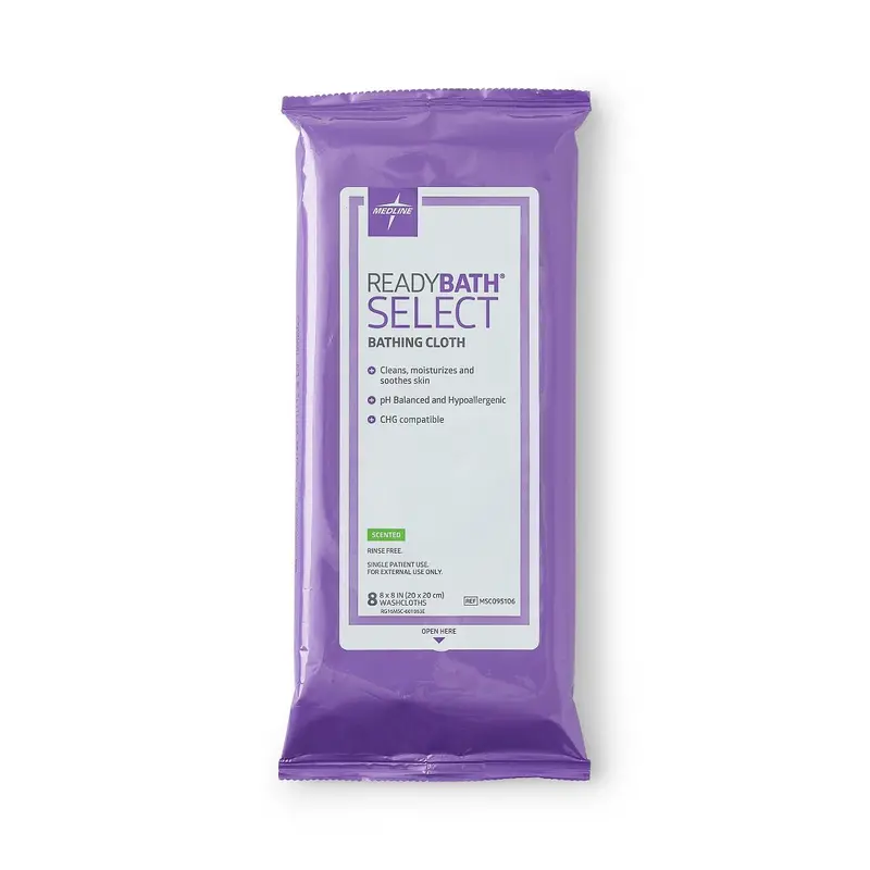 ReadyBath SELECT Scented Medium-Weight Washcloth – 30-Count Case