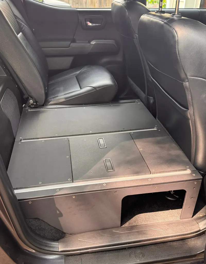 Rear Seat Delete Kit for Third-Gen Toyota Tacoma