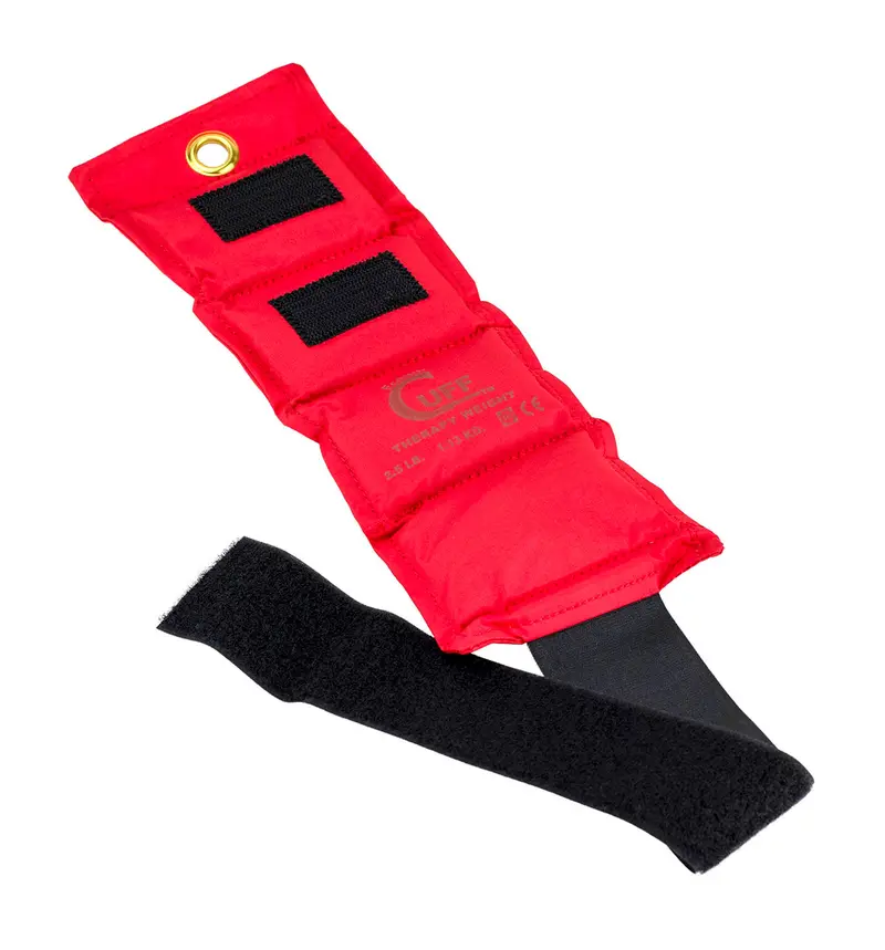 Red EconoCuff Ankle and Wrist Weight – 2.5 lb.
