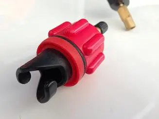Red Paddle Schrader Valve Inflation Adapter