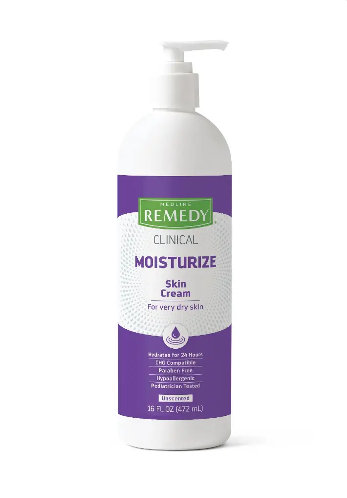 Remedy Clinical Unscented Skin Cream – 16 oz Pump Bottle (Case of 12)