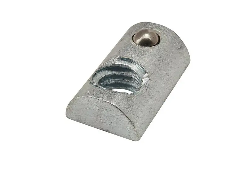 Roll-In Threaded T-Nut Inserts for Roof Rack Aluminum Channels