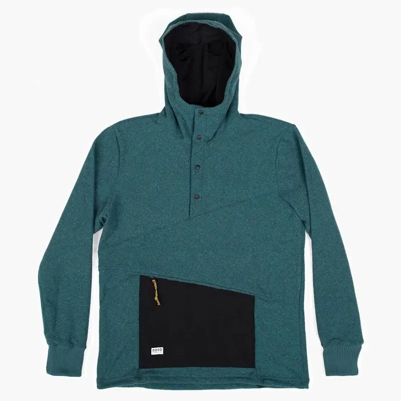 Ropi Patina Snap-Front Hoodie