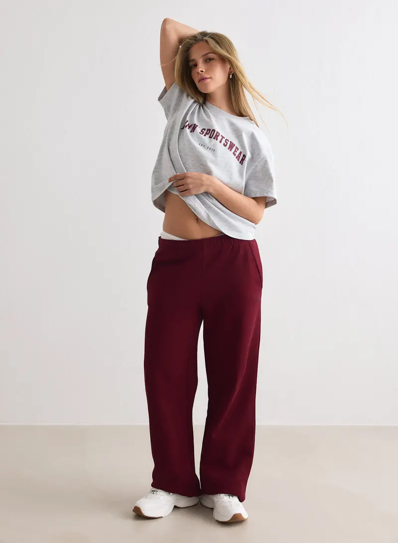 Ruby Chunky Terry Sweatpants – Soft Loopback Cotton