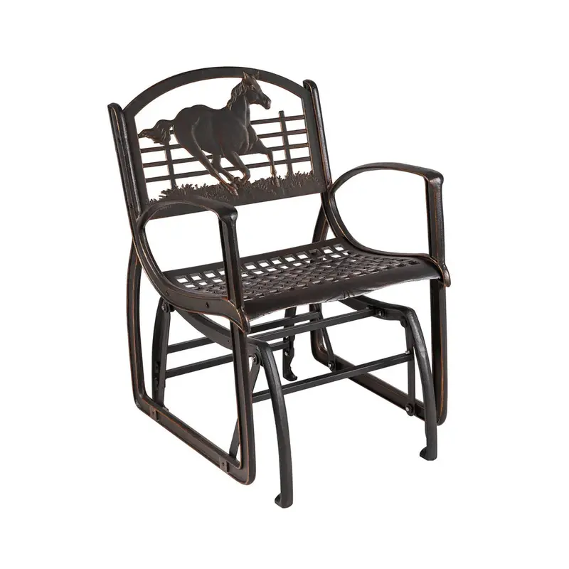 Running Horse Outdoor Glider Chair