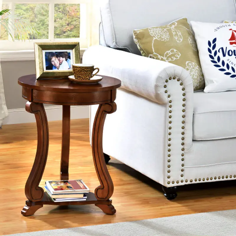 Rustic Round Pub Table – All Things Cedar Collection