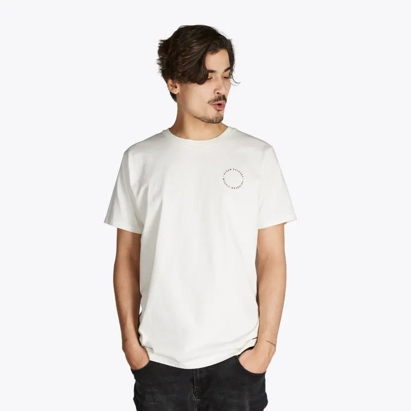 Savage White Cotton T-Shirt
