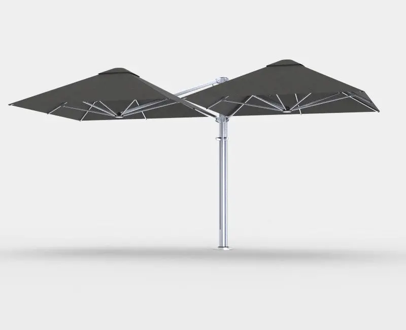 Shadowspec Unity™ Duo: Two-Piece Large Square or Octagonal Umbrella Pair