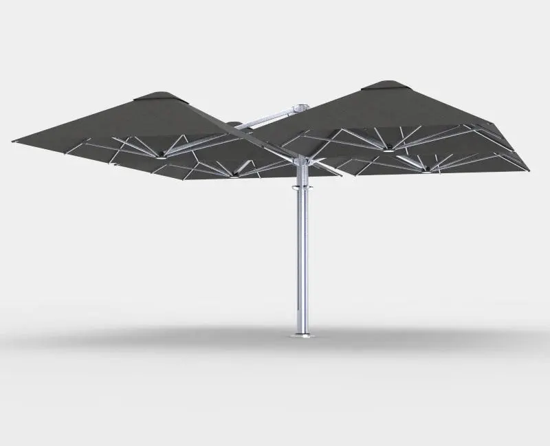 Shadowspec Unity™ Quattro: Four-Piece Large Square Umbrella System