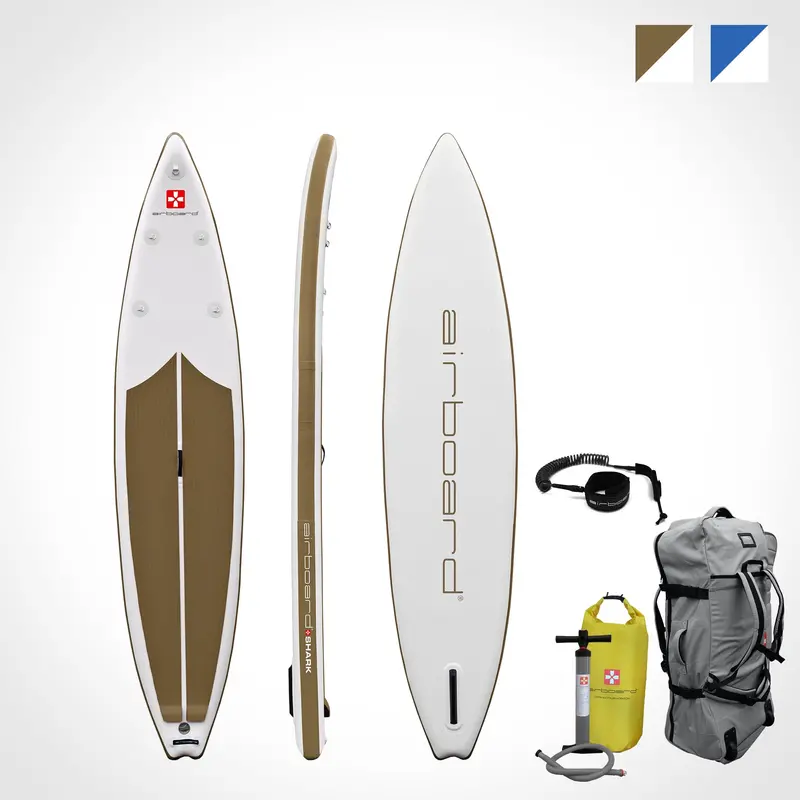SHARK 12’6″ Inflatable SUP – Speed-Focused Touring Board