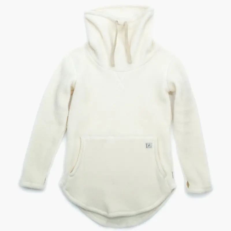Sherpa Tallac Winter White Pullover Sweatshirt