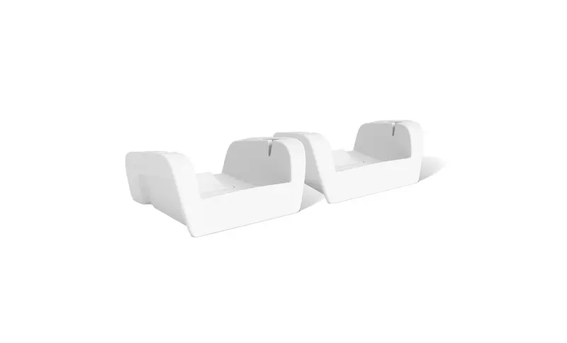 Signature Series Chaise Armrest Console – Twin Pack