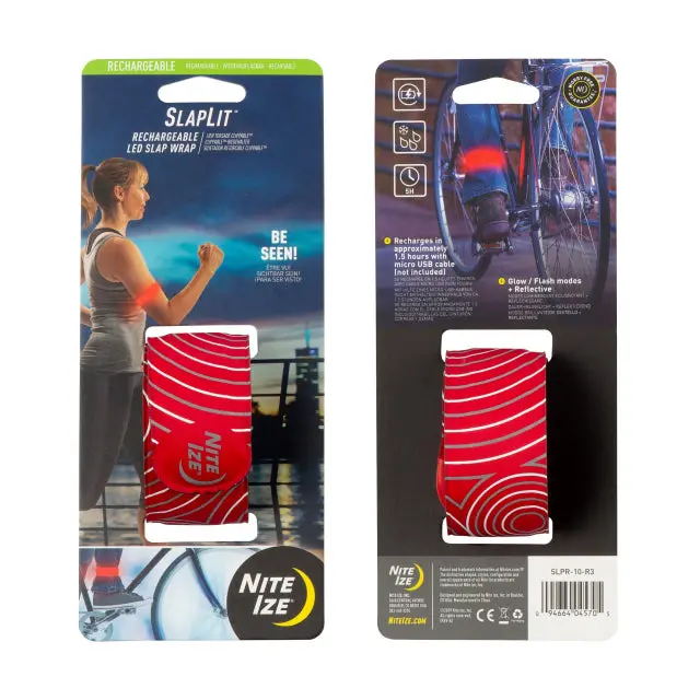 SlapLit Rechargeable LED Wristband Light