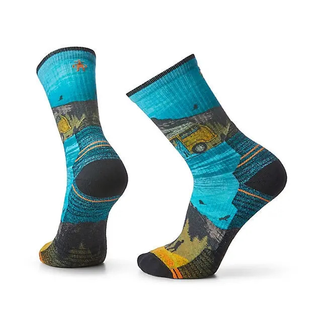 Smartwool Hike Great Excursion Print Light-Cushion Crew Socks