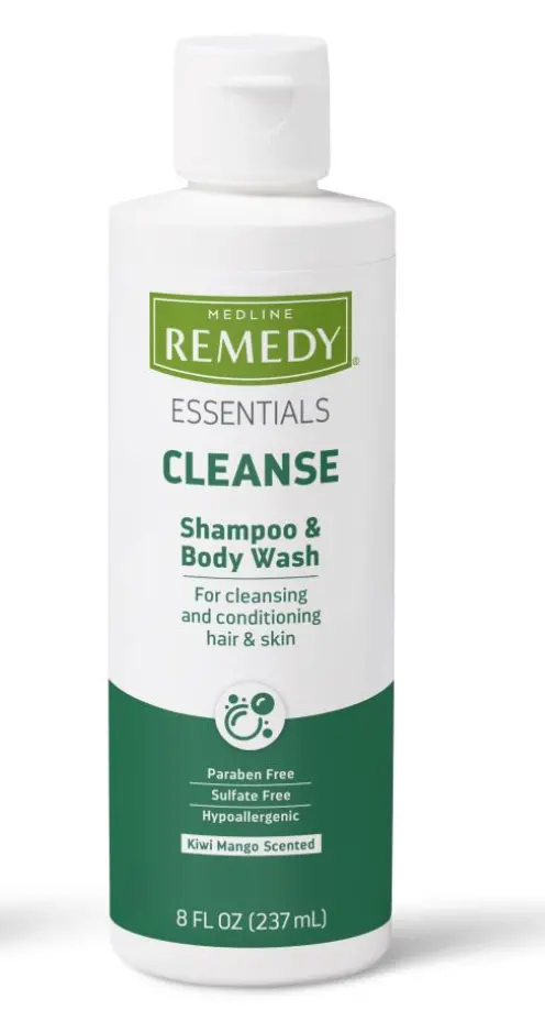 Soothe & Cool Kiwi Mango Shampoo and Body Wash – 8 oz Bottles, Case of 48
